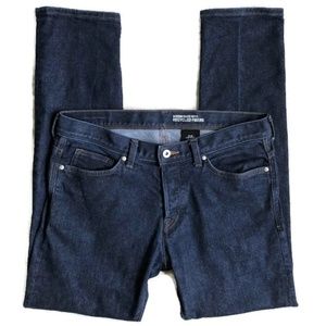 H&M Dark Wash Slim Low Waist Jeans-Sz 33 X 31